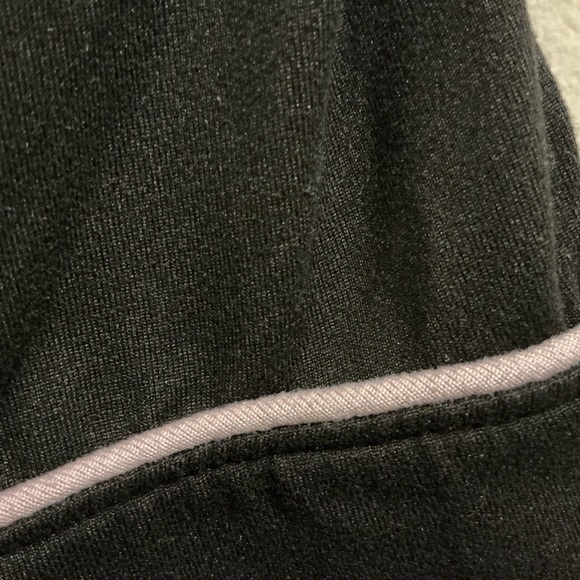 Women's Black Pajama / Loungewear Set with Lavender colored Trim - Picture 11 of 14